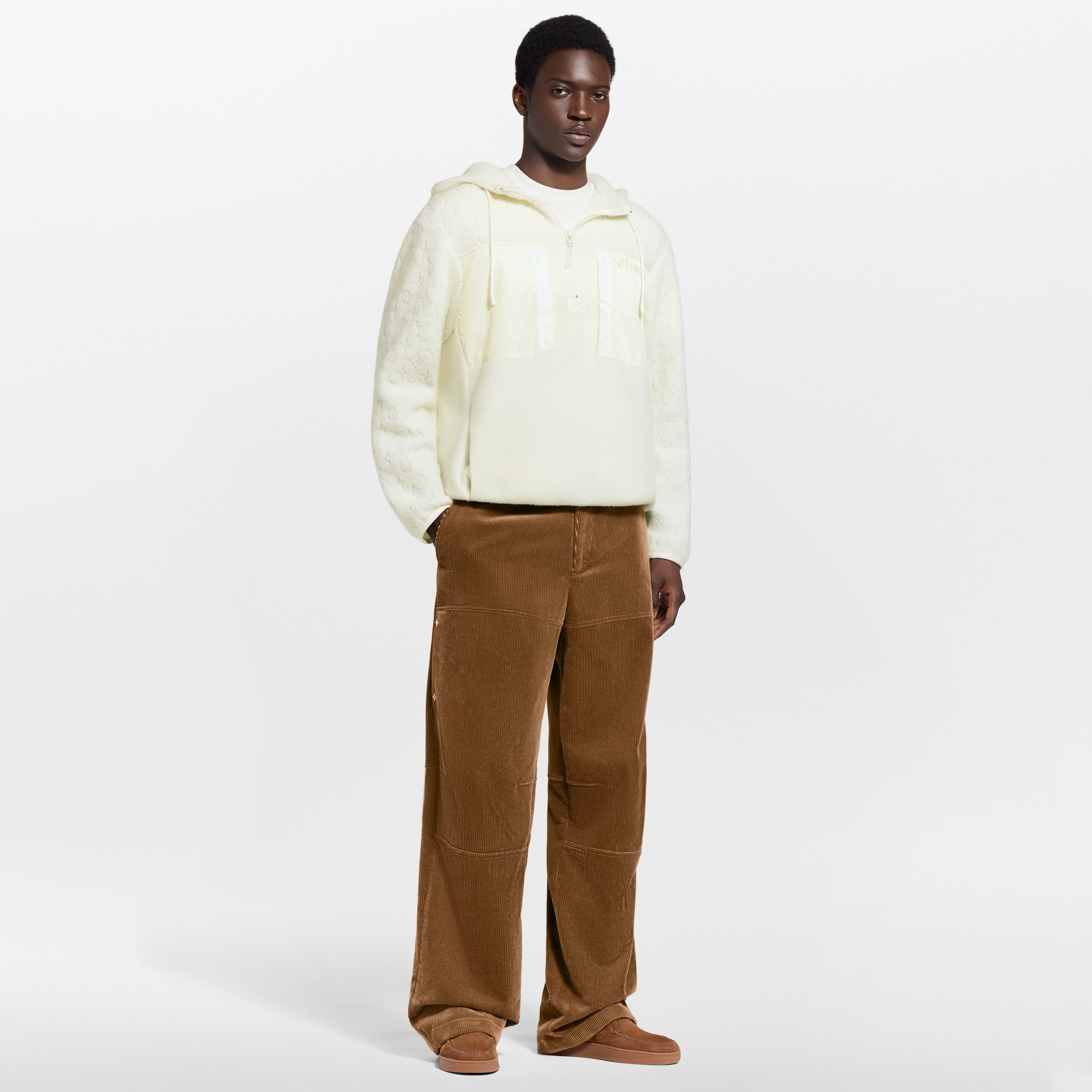 Signature Technischer Hoodie aus Wollflor  Neuheiten Herren LV Ski | LOUIS VUITTON (Zoom)