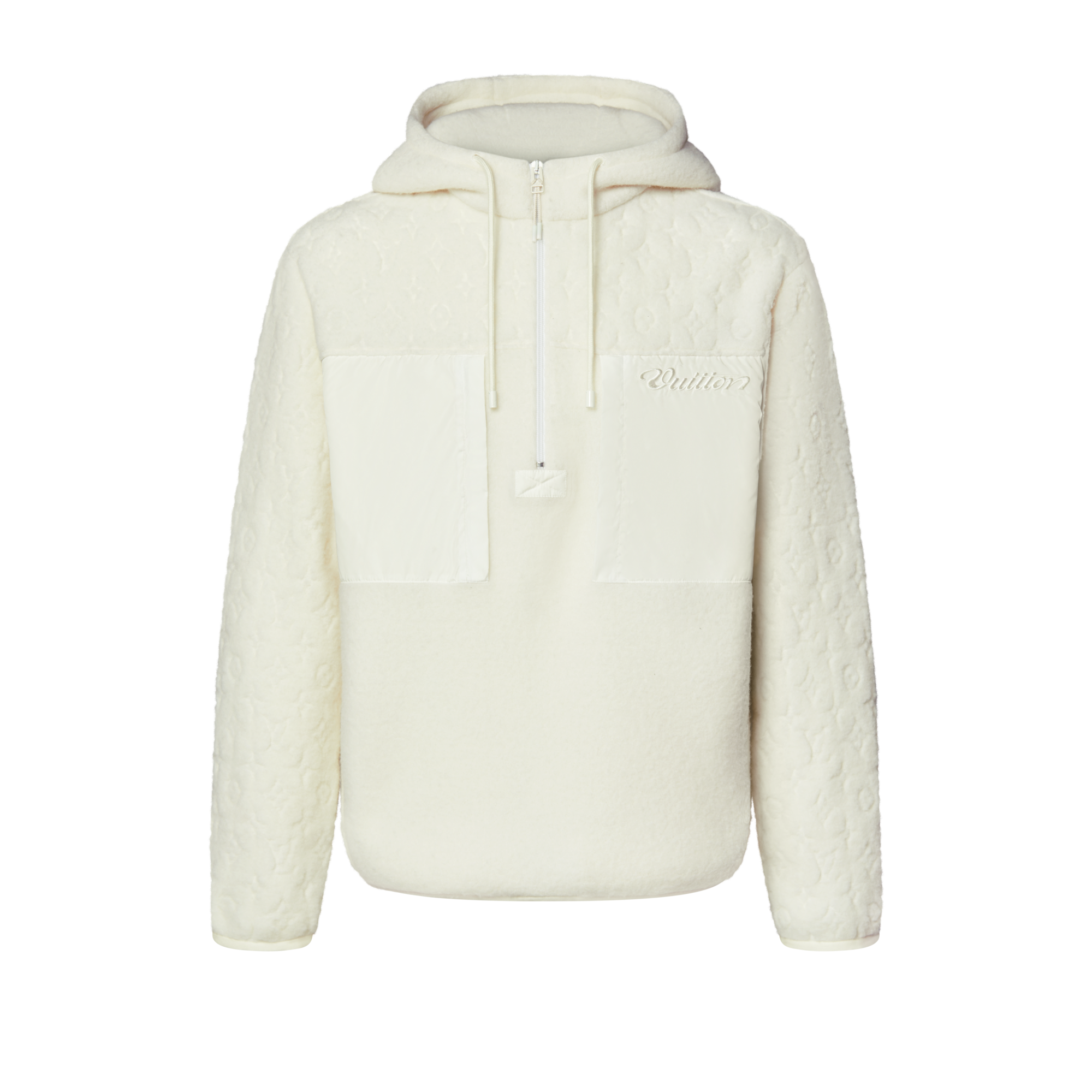 Signature Technischer Hoodie aus Wollflor  Neuheiten Herren LV Ski | LOUIS VUITTON (Zoom)