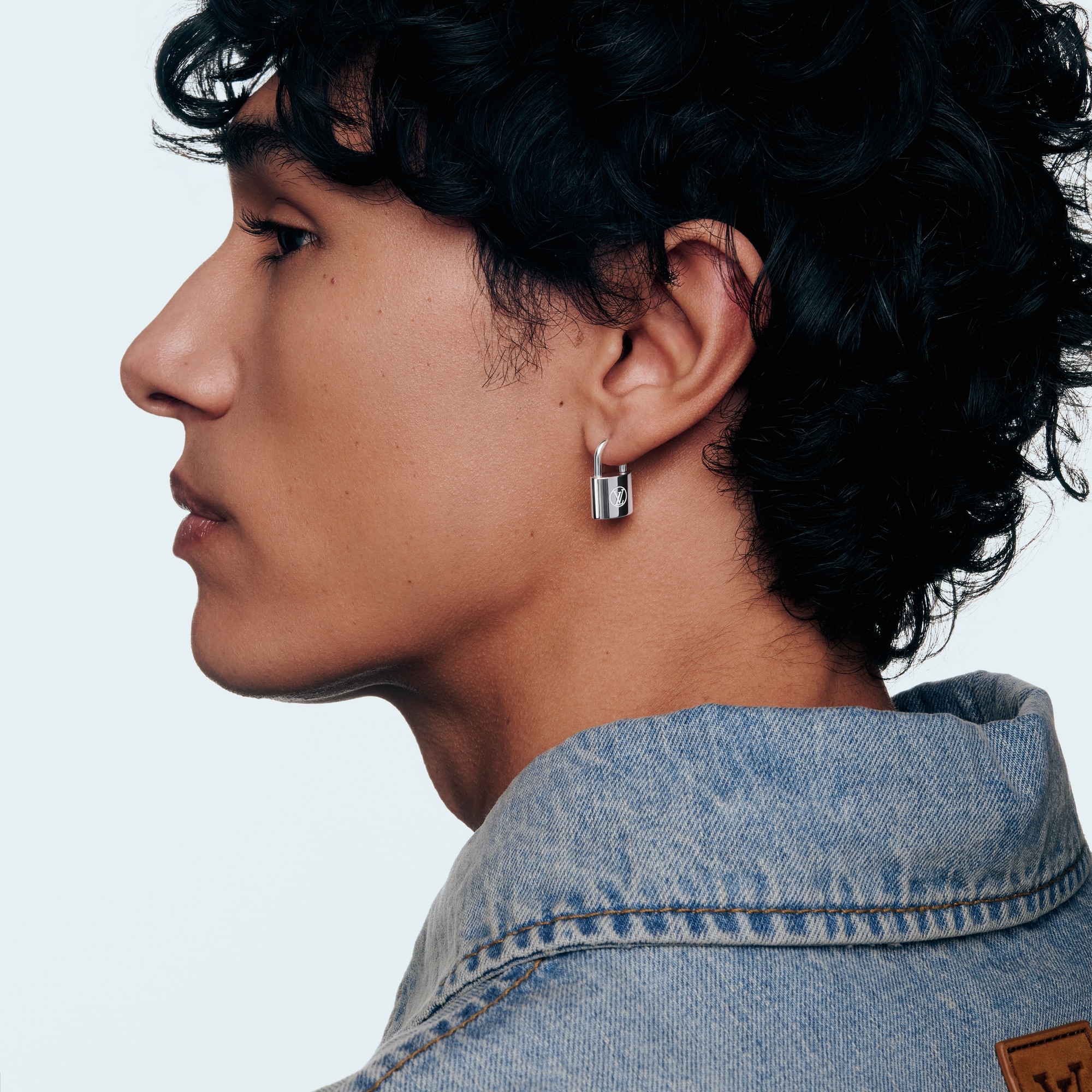 Silver Lockit Ohrringe, Sterlingsilber - Einzelstück  Schmuck Kategorien Ohrringe | LOUIS VUITTON (Zoom)