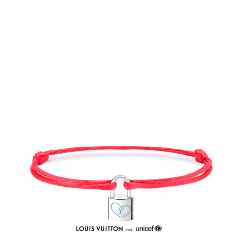 Silver Lockit x Felix Armband, Sterlingsilber, blauer Lack und eine blaue Schnur aus Polyester Schmuck Kategorien Armbänder | LOUIS VUITTON (Zoom)