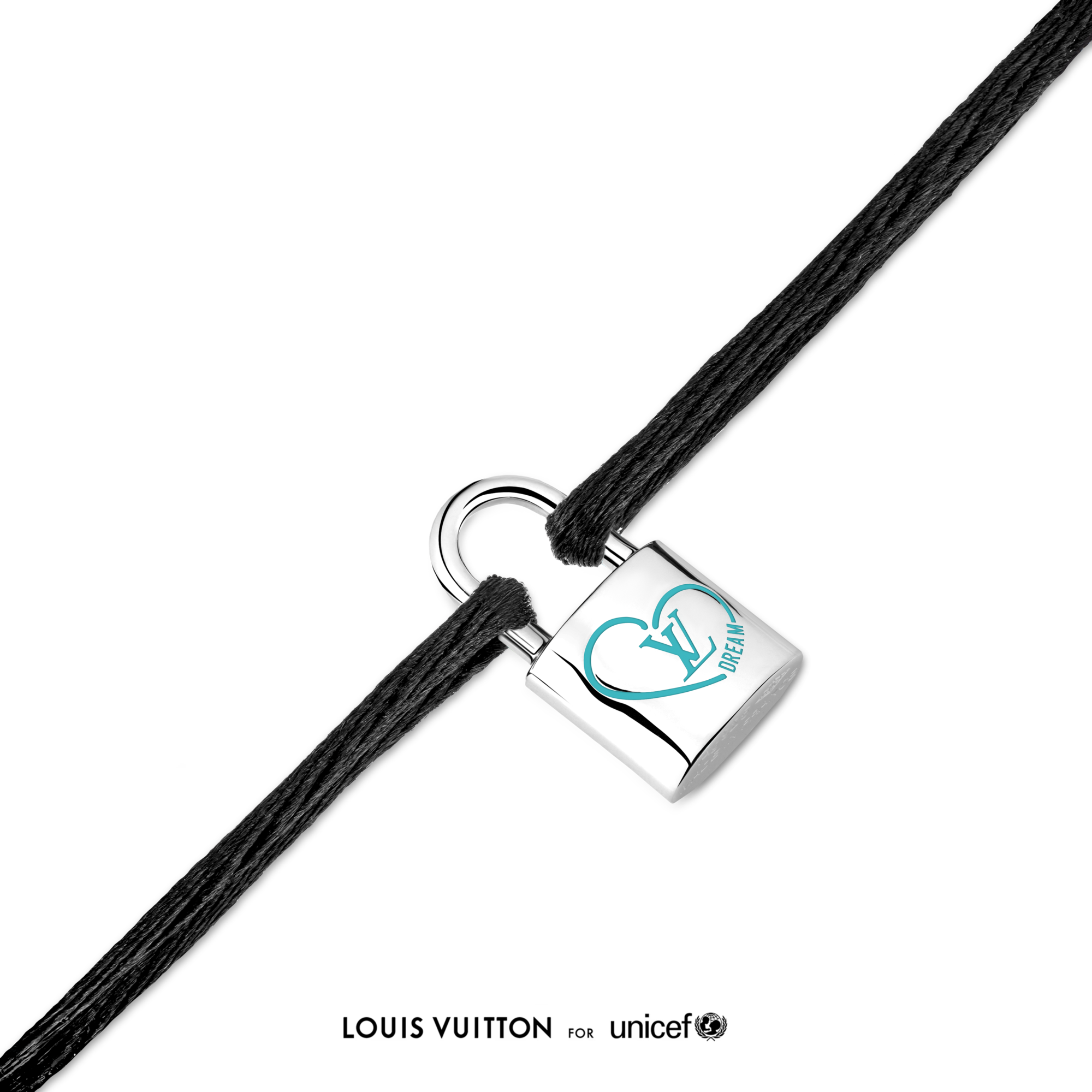 Silver Lockit x Felix Armband, Sterlingsilber, blauer Lack und Schnur aus Polyester  Schmuck Kategorien Armbänder | LOUIS VUITTON (Zoom)