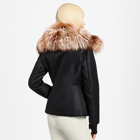 Skijacke mit Kragen aus Fuchspelz und Gürtel Damen Ready to Wear Mäntel und Jacken | LOUIS VUITTON (Zoom)