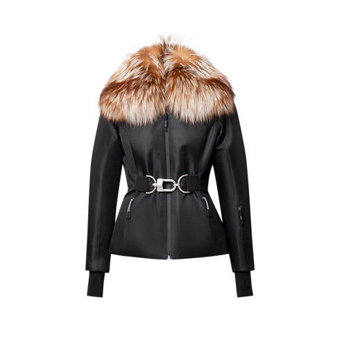 Skijacke mit Kragen aus Fuchspelz und Gürtel Damen Ready to Wear Mäntel und Jacken | LOUIS VUITTON (Zoom)