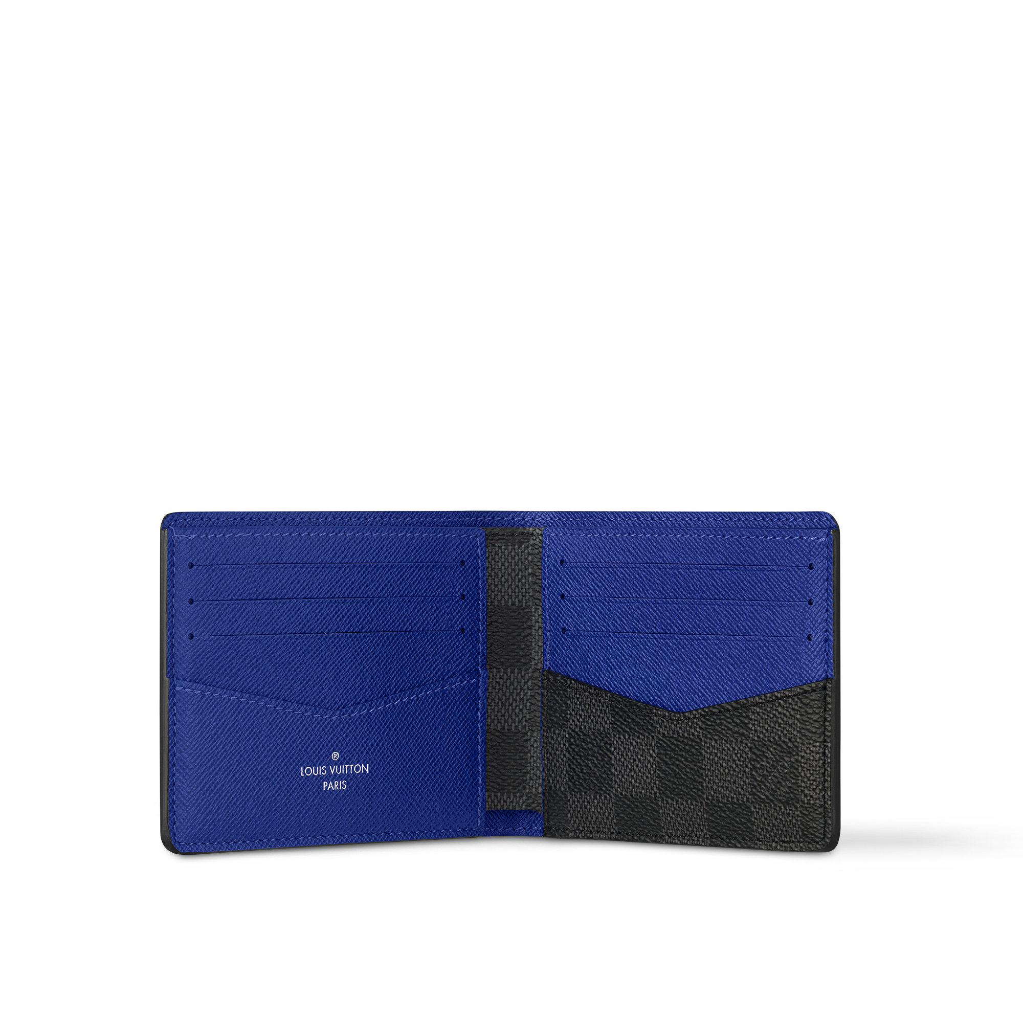 Slender Geldbörse Damier Graphite Canvas Taschen und Kleinlederwaren Herren Kleinlederwaren Kompakte und große Geldbörsen | LOUIS VUITTON (Zoom)