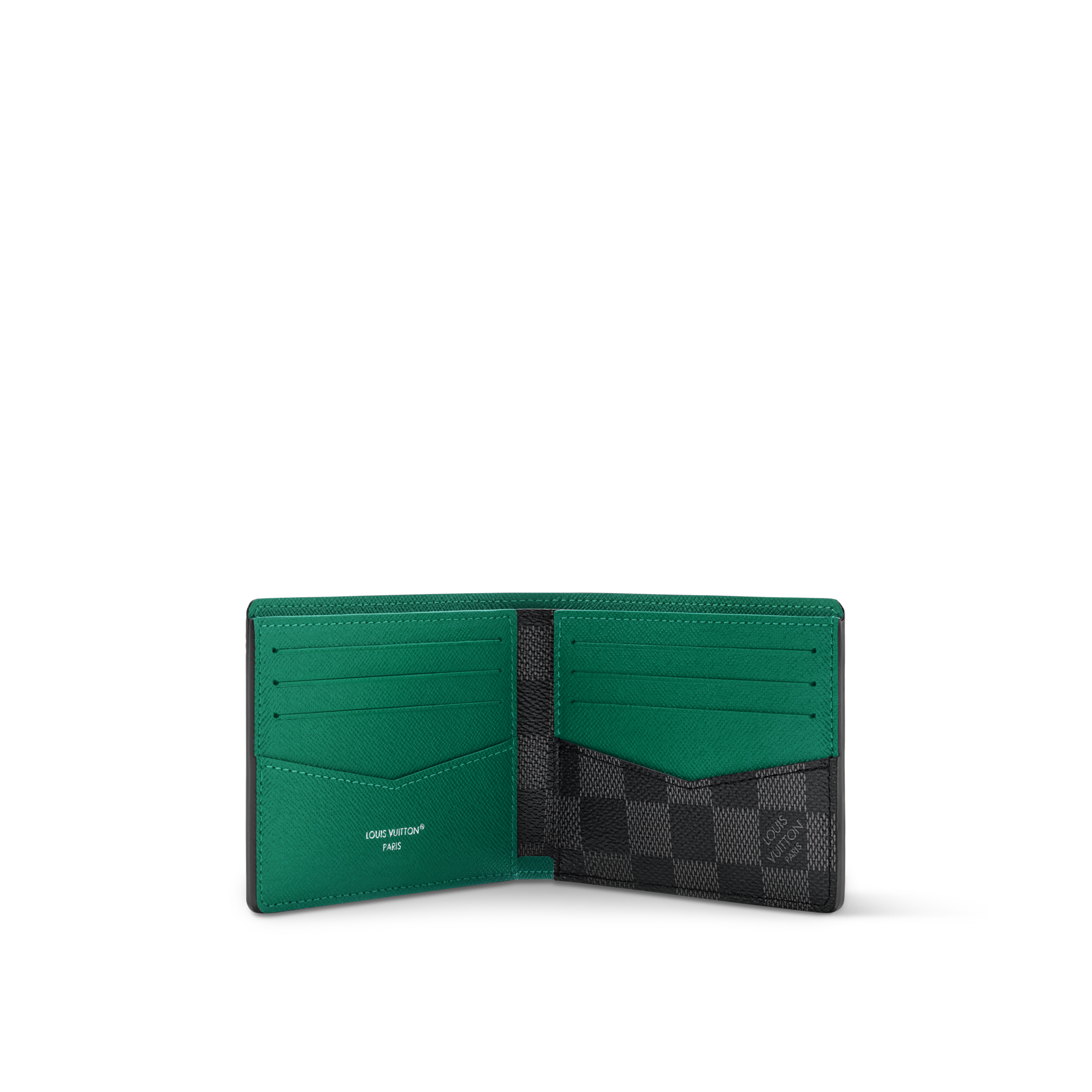 Slender Geldbörse Damier Graphite Canvas Taschen und Kleinlederwaren Herren Kleinlederwaren Kompakte und große Geldbörsen | LOUIS VUITTON (Zoom)