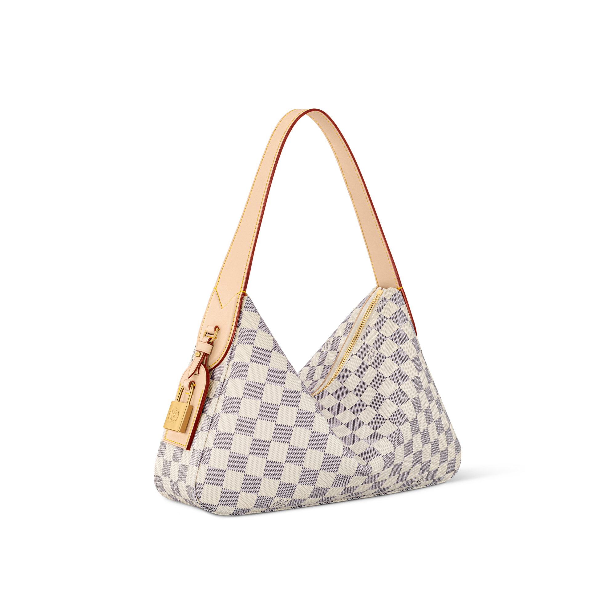 Slouchy PM Damier Azur Canvas Taschen und Kleinlederwaren Damen Handtaschen Neuheiten | LOUIS VUITTON (Zoom)