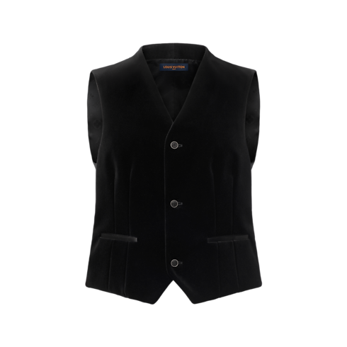 Smoking Weste aus Samt Herren Ready to Wear Vollständige Ready to Wear | LOUIS VUITTON (Zoom)