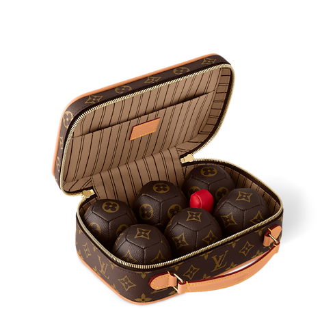 Soft Pétanque-Set Monogram Canvas Trunks, Reisen und Wohnen Sport und Freizeit } | LOUIS VUITTON (Zoom)