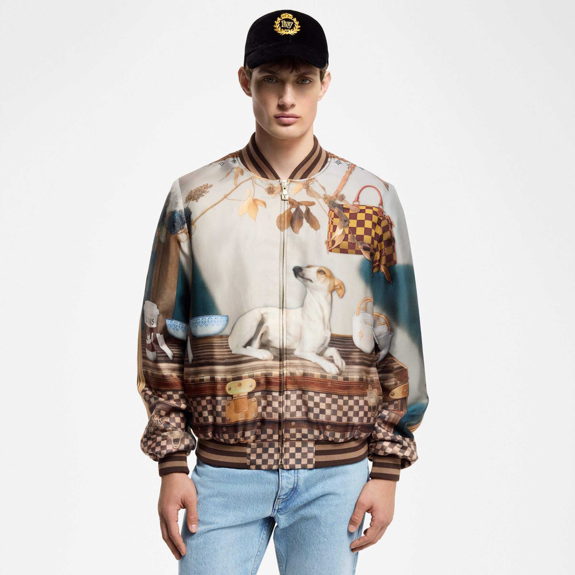 Souvenir Jacke aus Seide  Herren Ready to Wear Jacken und Mäntel | LOUIS VUITTON (Zoom)