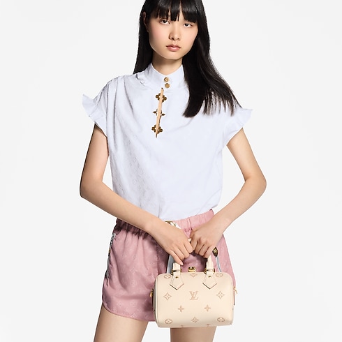 Speedy 20 mit Schulterriemen Monogram Empreinte Leder Taschen und Kleinlederwaren Damen Handtaschen LV Ikonen | LOUIS VUITTON (Zoom)