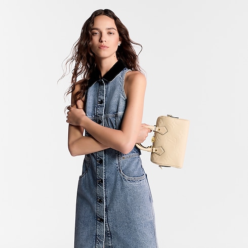 Speedy 20 mit Schulterriemen Monogram Empreinte Leder Damen Handtaschen Alle Handtaschen | LOUIS VUITTON (Zoom)