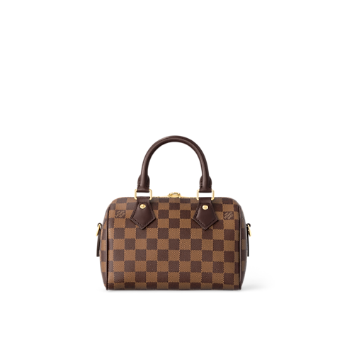 Speedy 20 mit Schulterriemen Damier Ebene Canvas Taschen und Kleinlederwaren Damen Handtaschen LV Ikonen | LOUIS VUITTON (Zoom)