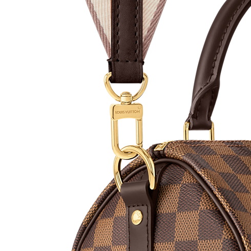 Speedy 20 mit Schulterriemen Damier Ebene Canvas Taschen und Kleinlederwaren Damen Handtaschen LV Ikonen | LOUIS VUITTON (Zoom)