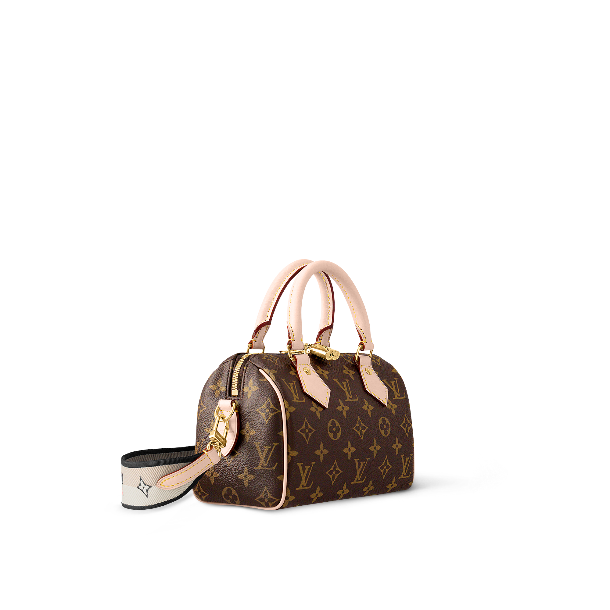 Speedy 20 mit Schulterriemen Monogram Canvas - Handtaschen M46234 
