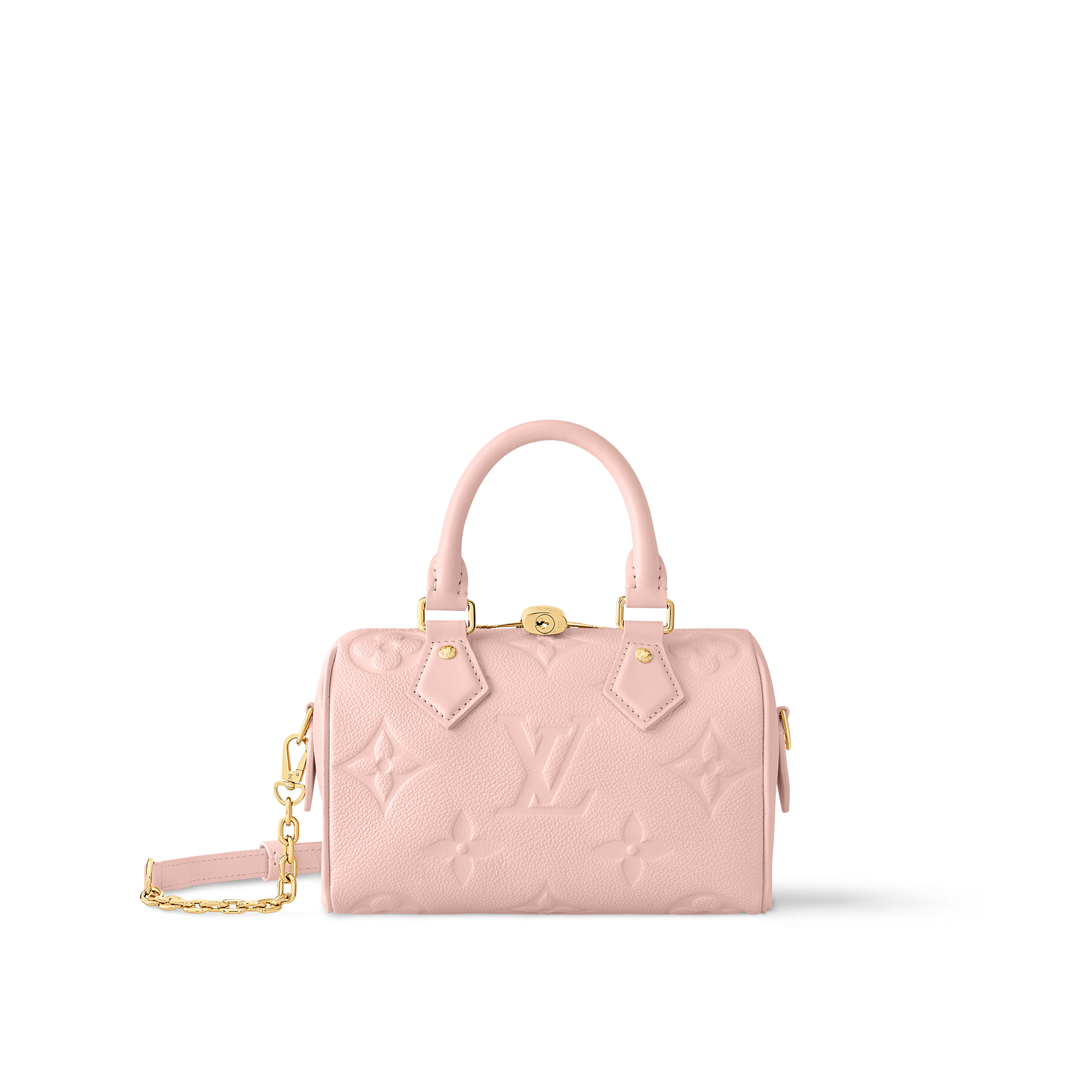 Speedy 20 mit Schulterriemen Monogram Empreinte Leder  