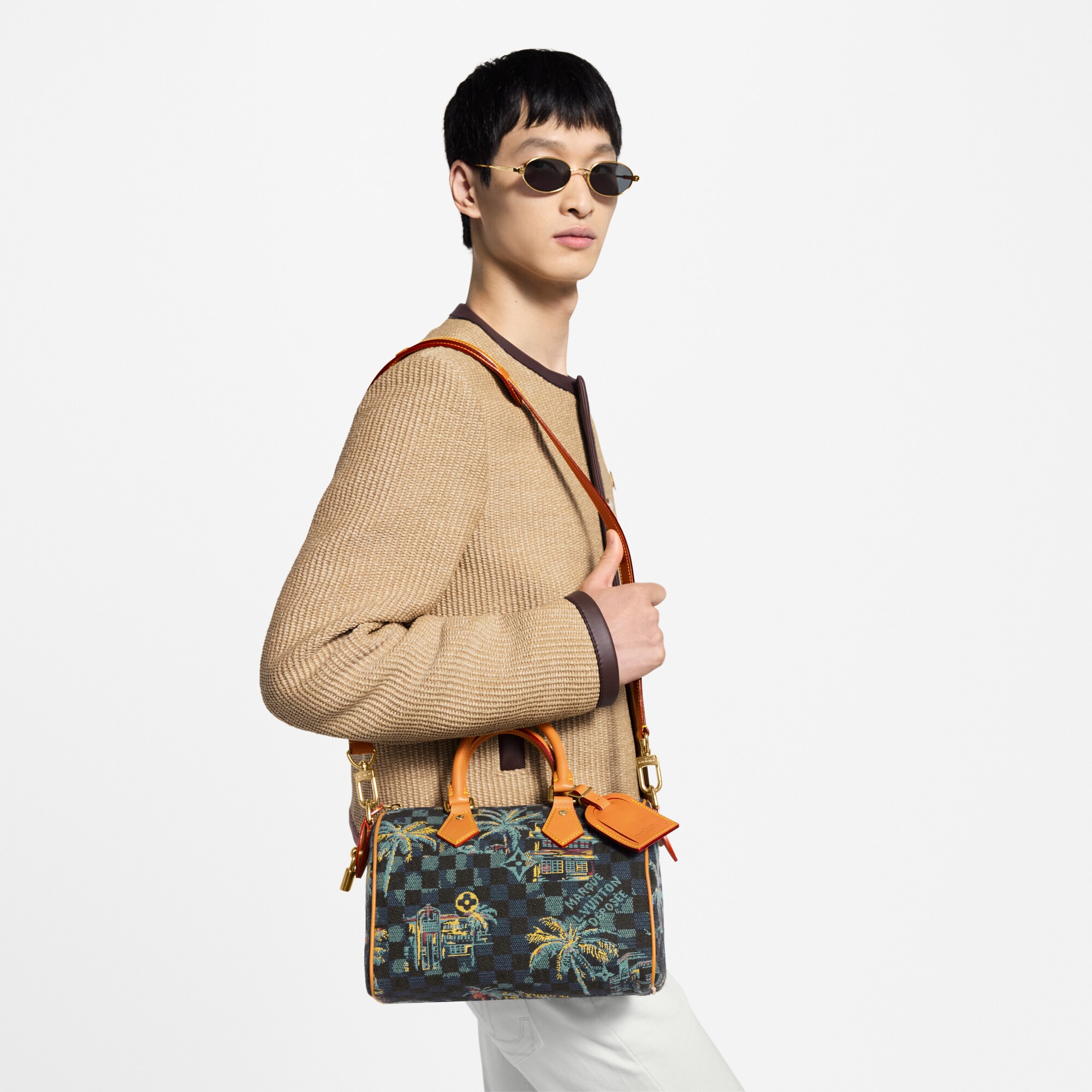 Speedy 25 mit Schulterriemen Damier Other Taschen und Kleinlederwaren Herren Taschen Neuheiten | LOUIS VUITTON (Zoom)