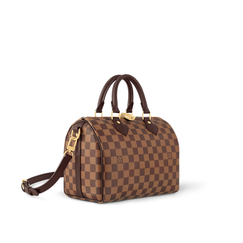 Speedy 25 mit Schulterriemen Damier Ebene Canvas Damen Handtaschen Alle Handtaschen | LOUIS VUITTON (Zoom)