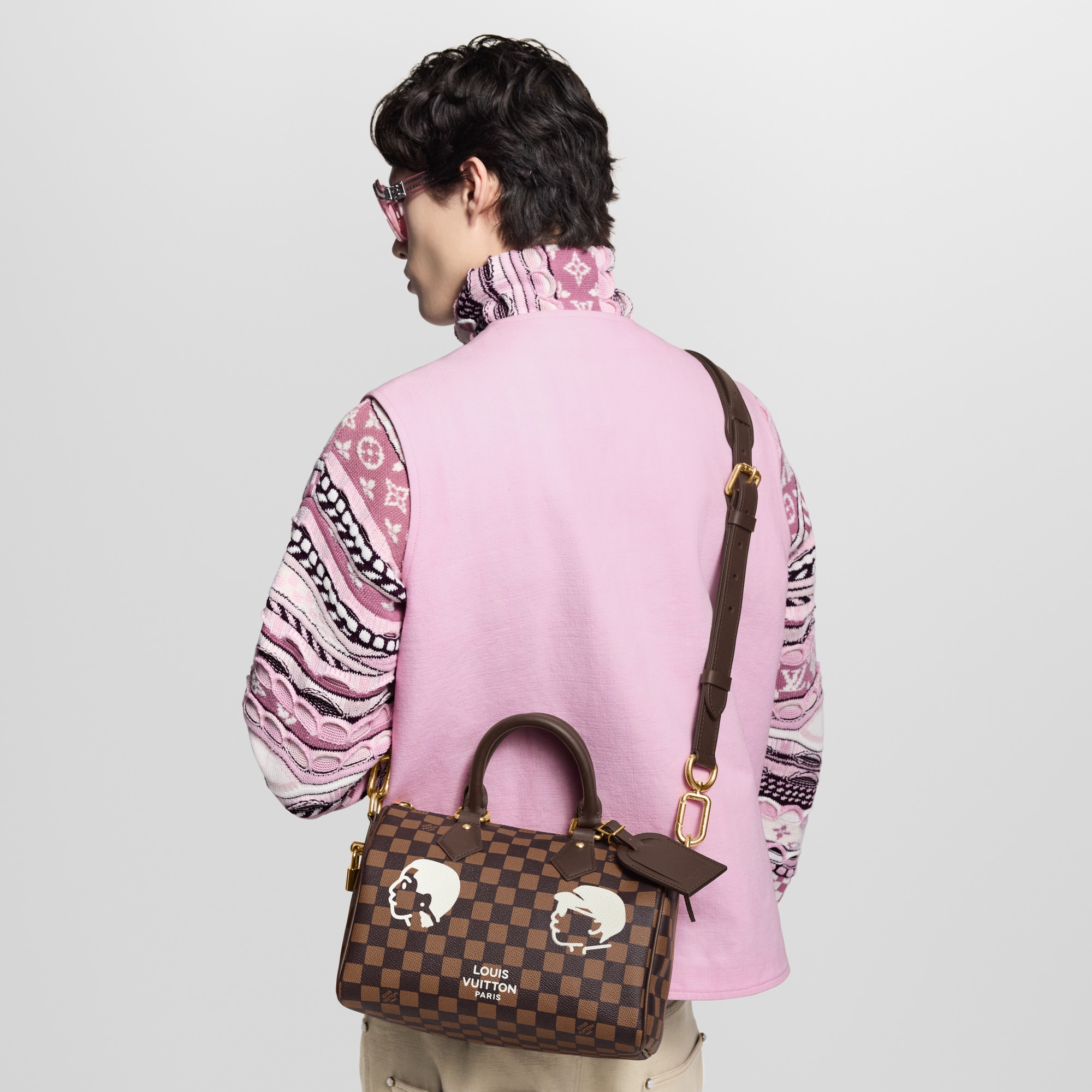 Speedy 25 mit Schulterriemen Damier Other Taschen und Kleinlederwaren Herren Taschen Neuheiten | LOUIS VUITTON (Zoom)
