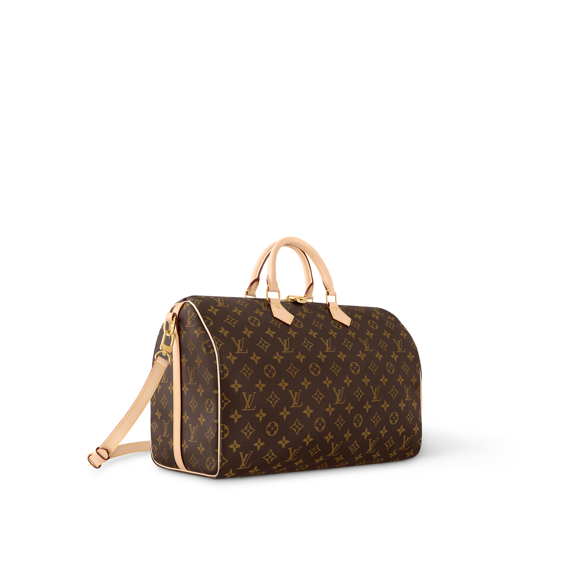 Speedy 40 mit Schulterriemen Monogram Canvas Damen Handtaschen Alle Handtaschen | LOUIS VUITTON (Zoom)