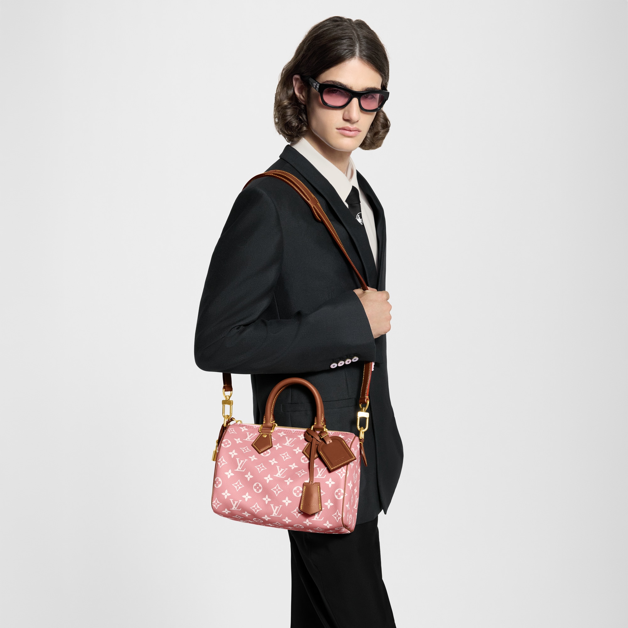 Speedy P9 25 mit Schulterriemen Autres Cuirs Monogram Les Extraordinaires Lederwaren und Reisegepäck Speedy P9 | LOUIS VUITTON (Zoom)