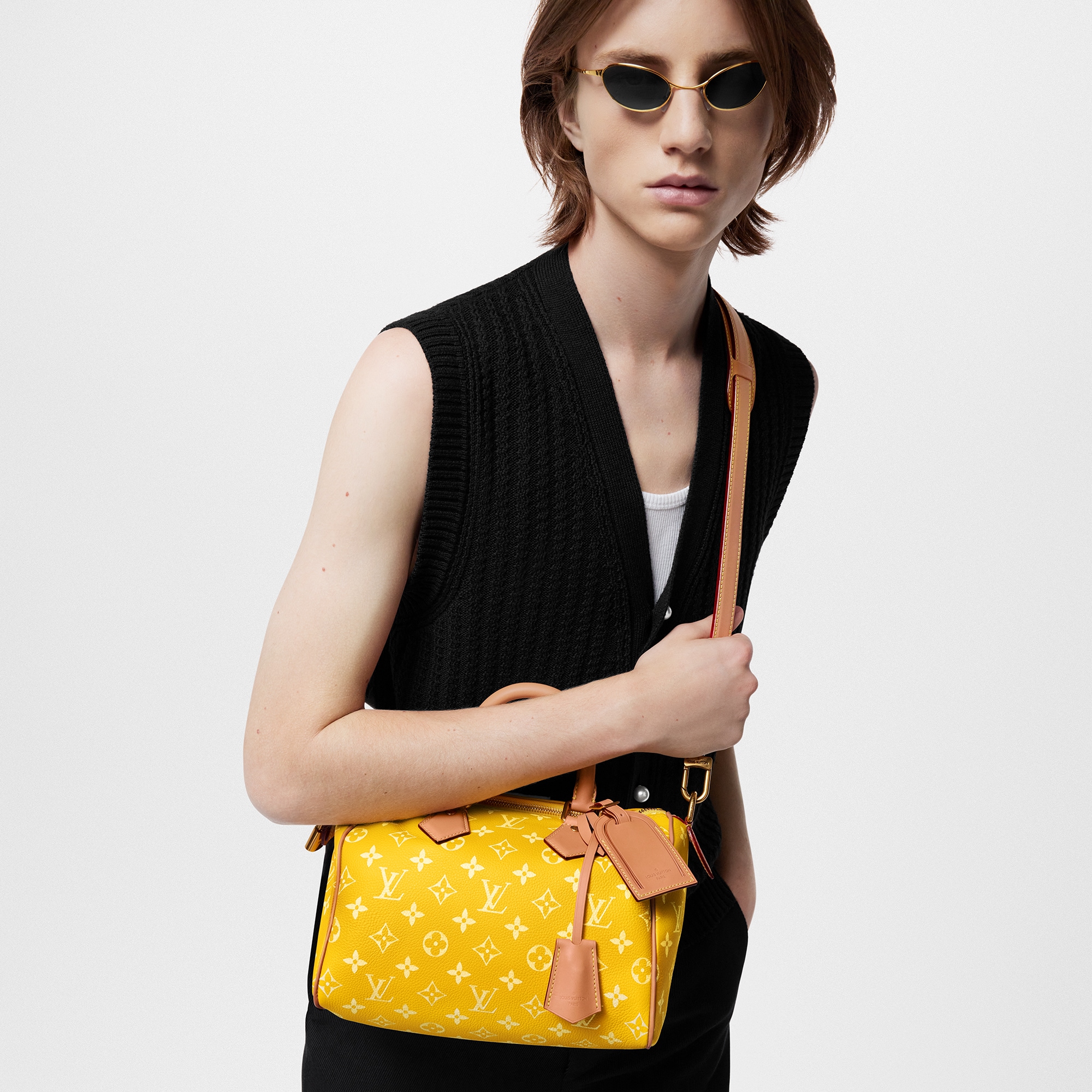 Speedy P9 25 mit Schulterriemen Autres Cuirs Monogram Les Extraordinaires Lederwaren und Reisegepäck Speedy P9 | LOUIS VUITTON (Zoom)