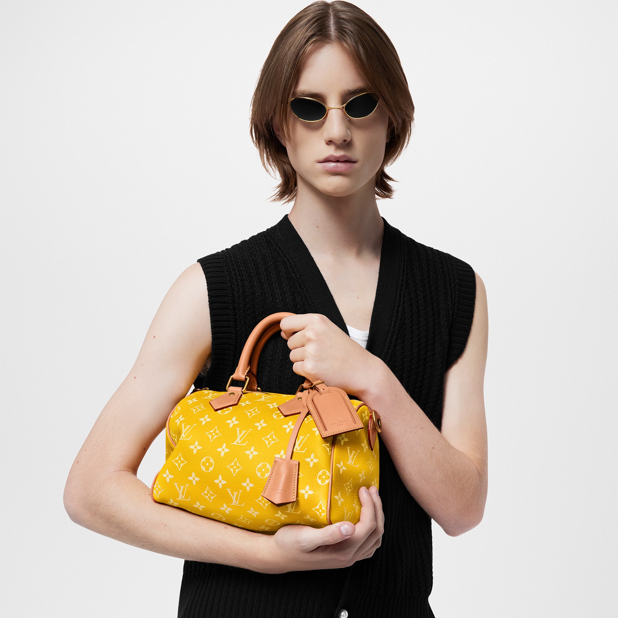 Speedy P9 25 mit Schulterriemen Autres Cuirs Monogram Les Extraordinaires Lederwaren und Reisegepäck Speedy P9 | LOUIS VUITTON (Zoom)