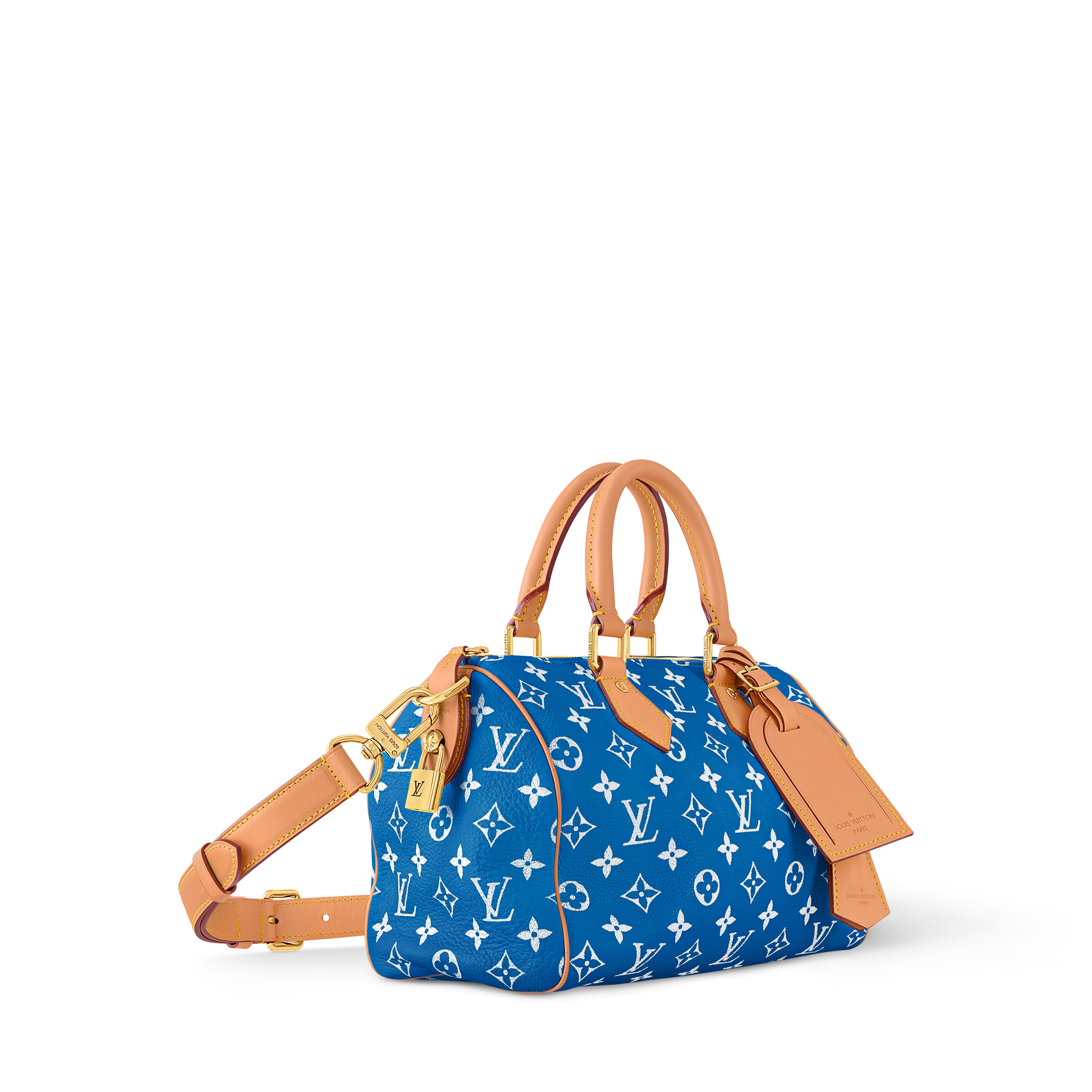 Speedy P9 25 mit Schulterriemen Autres Cuirs Monogram - Herren 