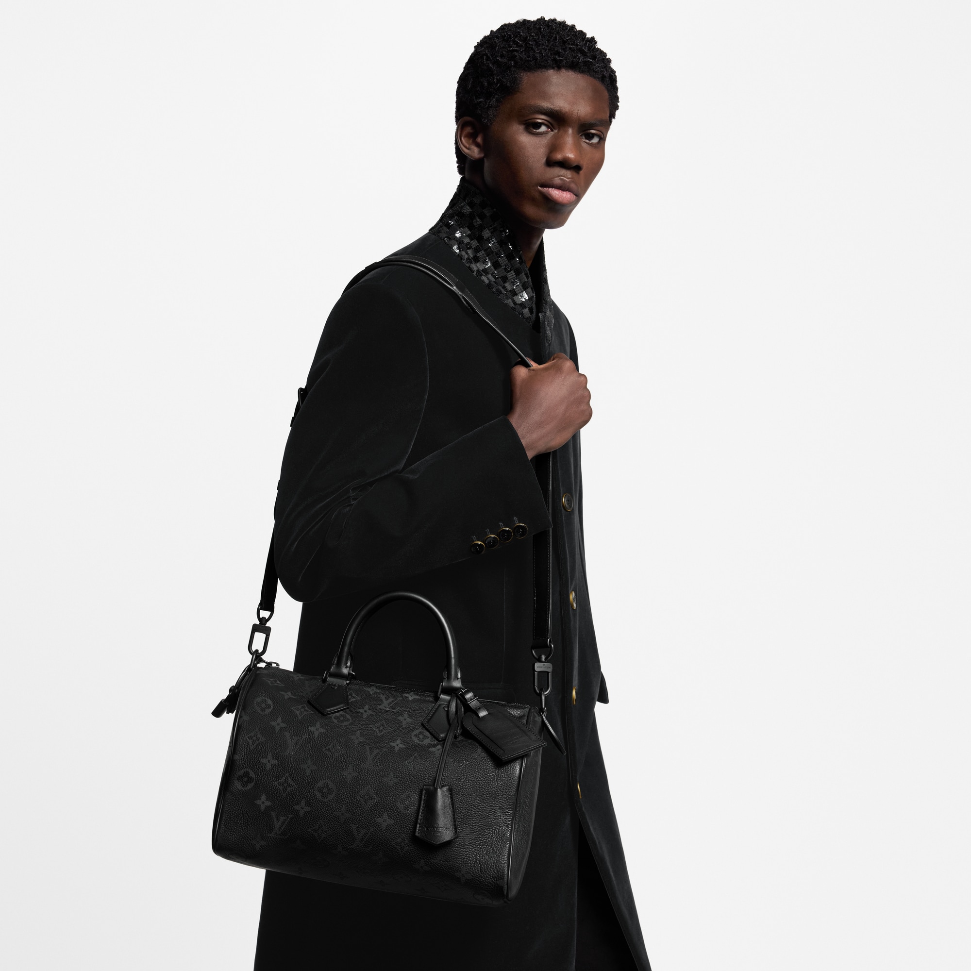 Speedy P9 30 mit Schulterriemen Autres Cuirs Monogram Les Extraordinaires Lederwaren und Reisegepäck Speedy P9 | LOUIS VUITTON (Zoom)