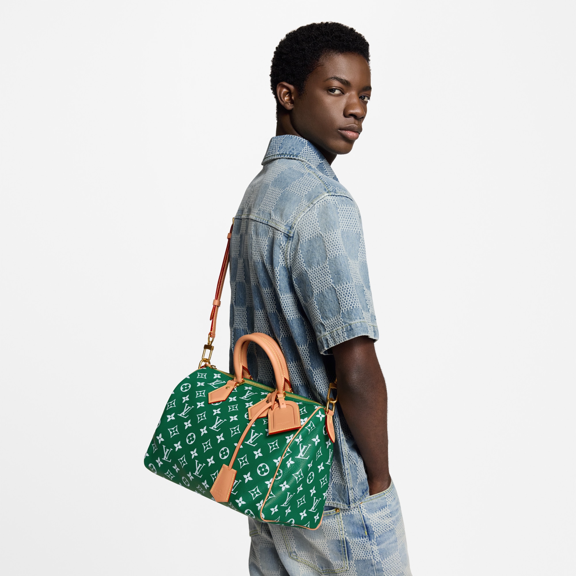 Speedy P9 30 mit Schulterriemen Autres Cuirs Monogram Les Extraordinaires Lederwaren und Reisegepäck Speedy P9 | LOUIS VUITTON (Zoom)