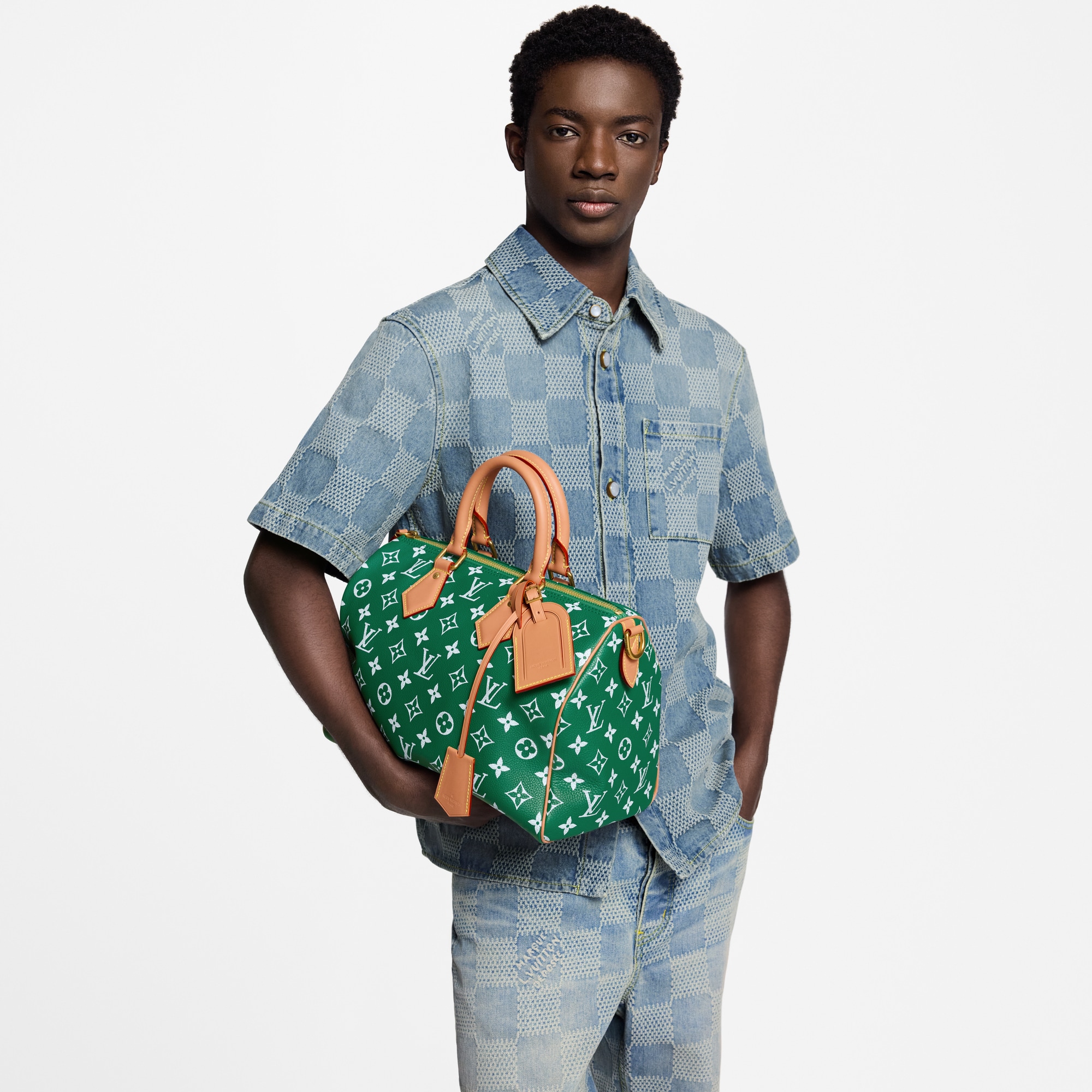 Speedy P9 30 mit Schulterriemen Autres Cuirs Monogram Les Extraordinaires Lederwaren und Reisegepäck Speedy P9 | LOUIS VUITTON (Zoom)