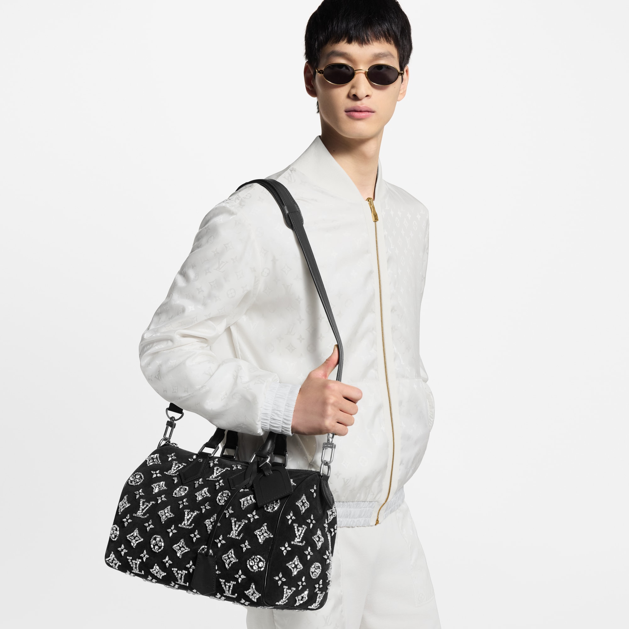 Speedy P9 30 mit Schulterriemen Autres Cuirs Monogram Les Extraordinaires Lederwaren und Reisegepäck Speedy P9 | LOUIS VUITTON (Zoom)