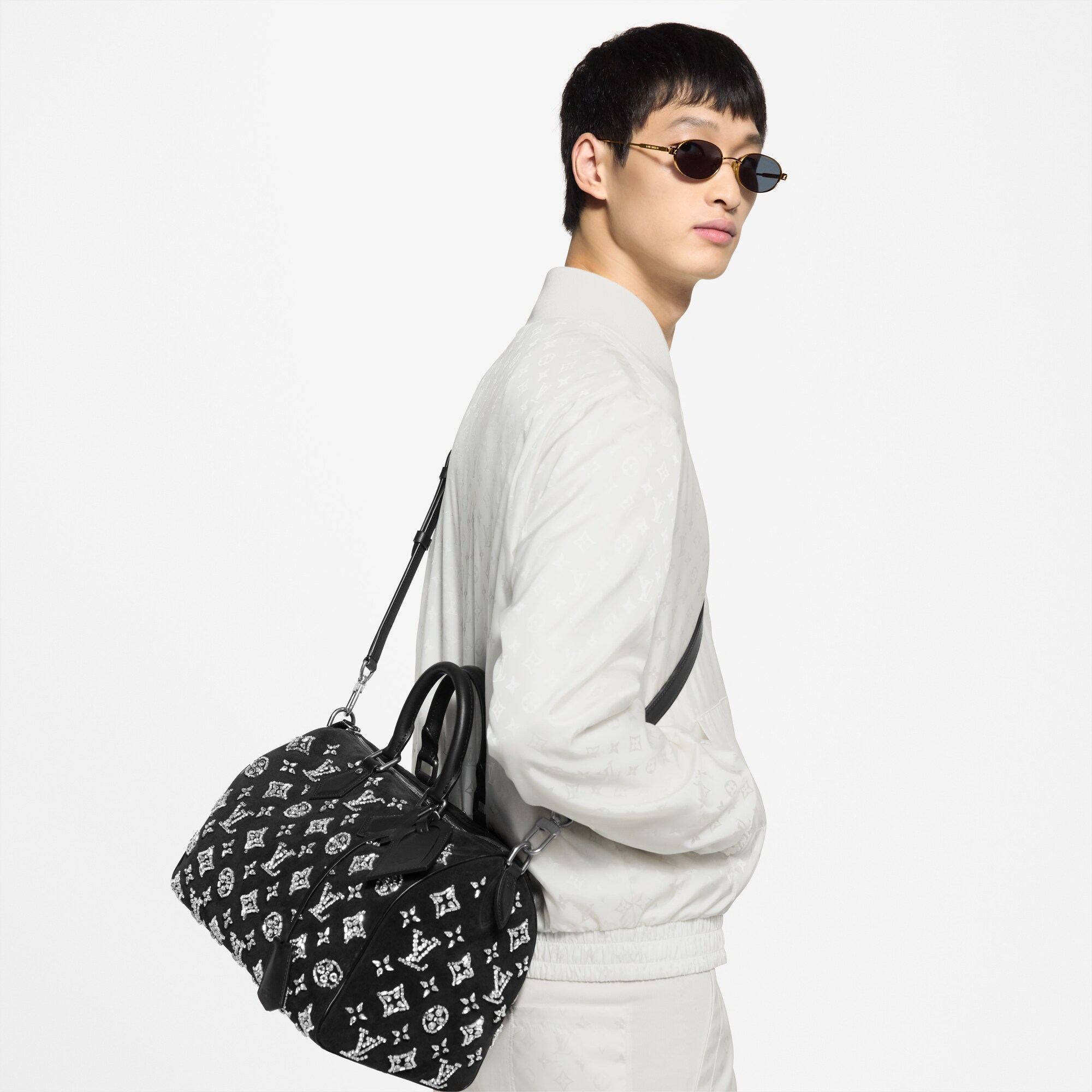 Speedy P9 30 mit Schulterriemen Autres Cuirs Monogram Les Extraordinaires Lederwaren und Reisegepäck Speedy P9 | LOUIS VUITTON (Zoom)