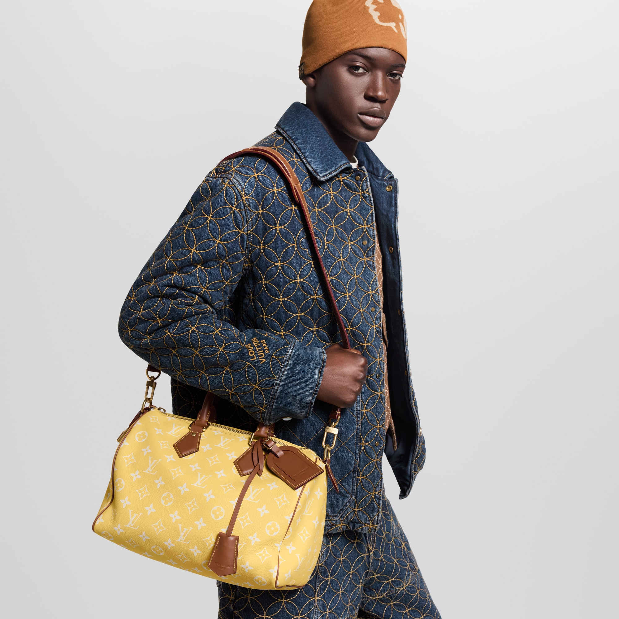 Speedy P9 30 mit Schulterriemen Autres Cuirs Monogram Les Extraordinaires Lederwaren und Reisegepäck Speedy P9 | LOUIS VUITTON (Zoom)