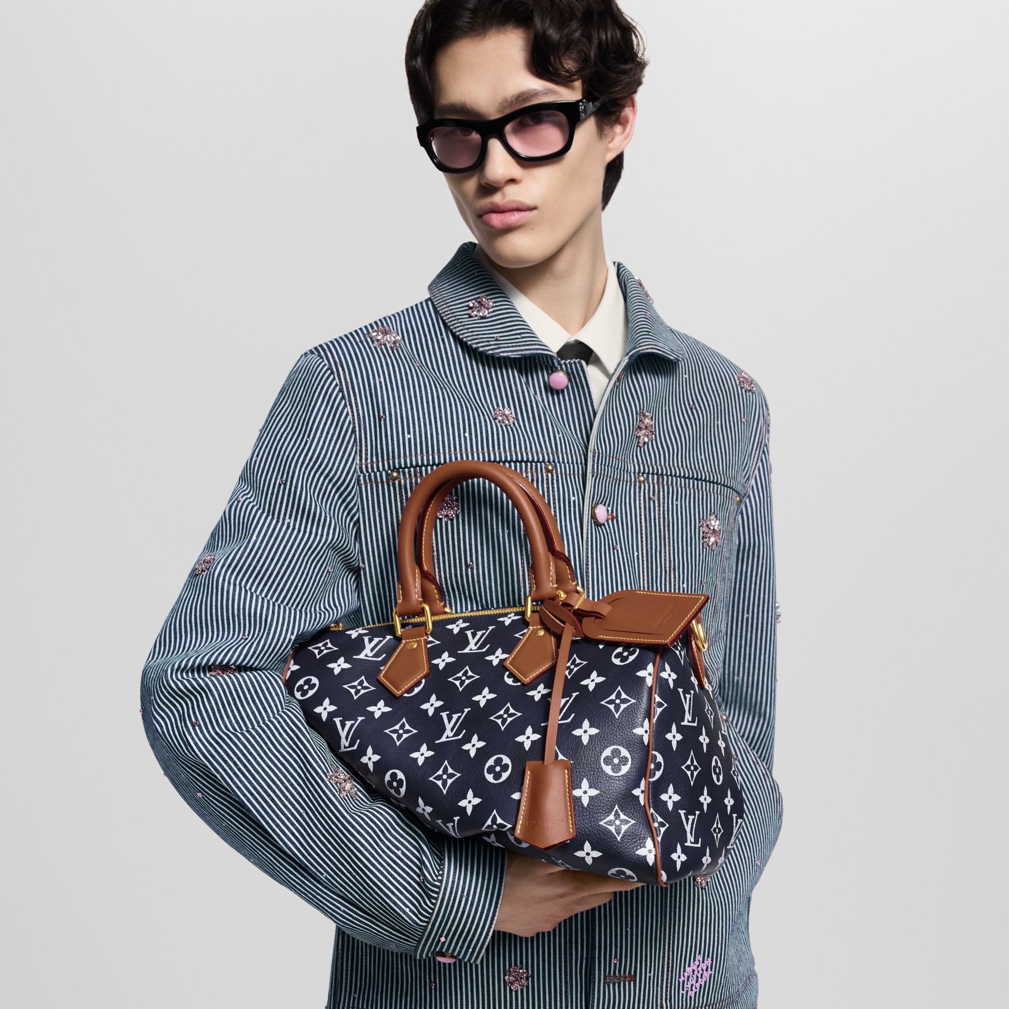Speedy P9 30 mit Schulterriemen Autres Cuirs Monogram Les Extraordinaires Lederwaren und Reisegepäck Speedy P9 | LOUIS VUITTON (Zoom)
