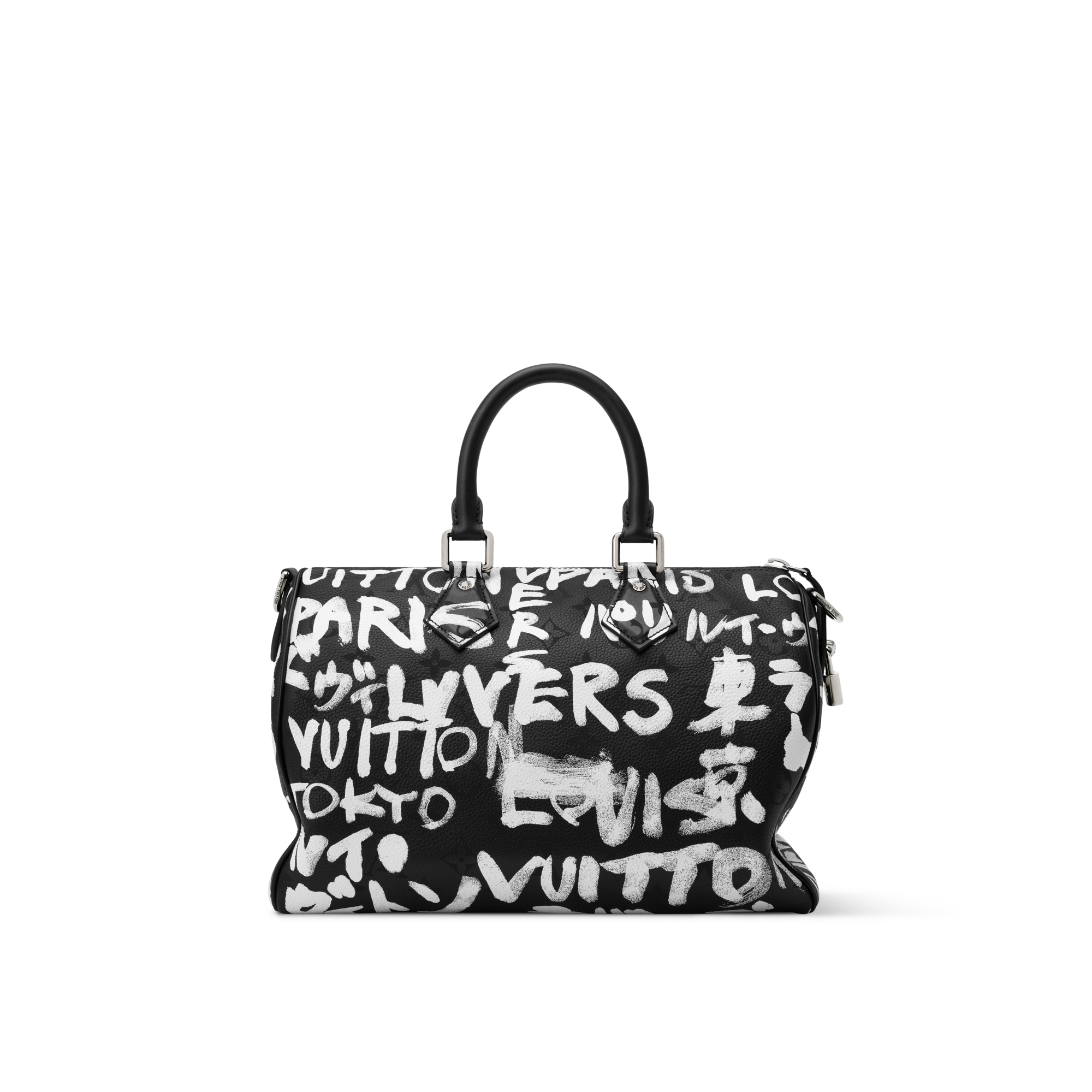 Speedy P9 30 Scribble mit Schulterriemen autres_cuirs_monogram Herren Taschen Speedy P9 | LOUIS VUITTON (Zoom)