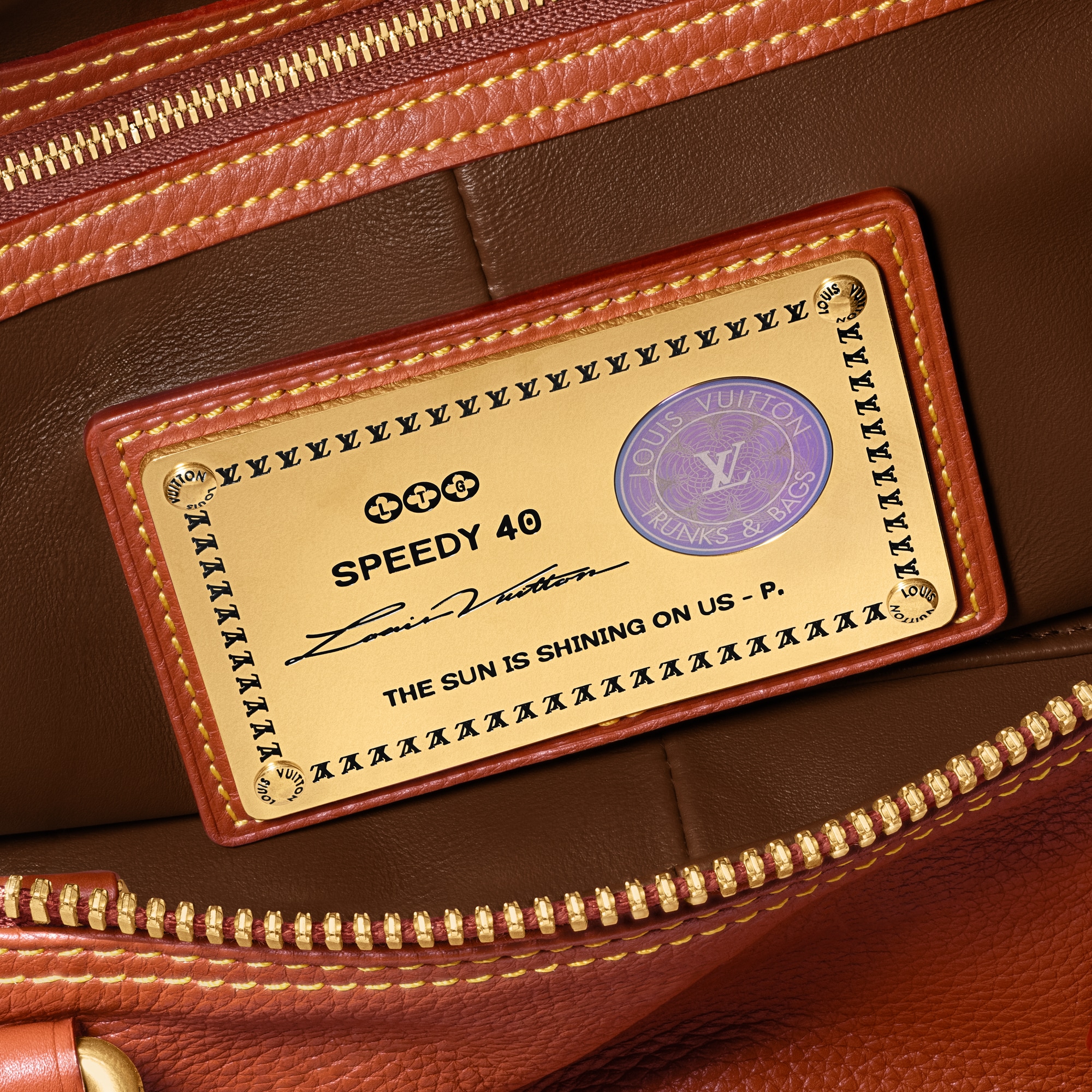 Speedy P9 40 mit Schulterriemen Andere Lederarten Les Extraordinaires Lederwaren und Reisegepäck Speedy P9 | LOUIS VUITTON (Zoom)