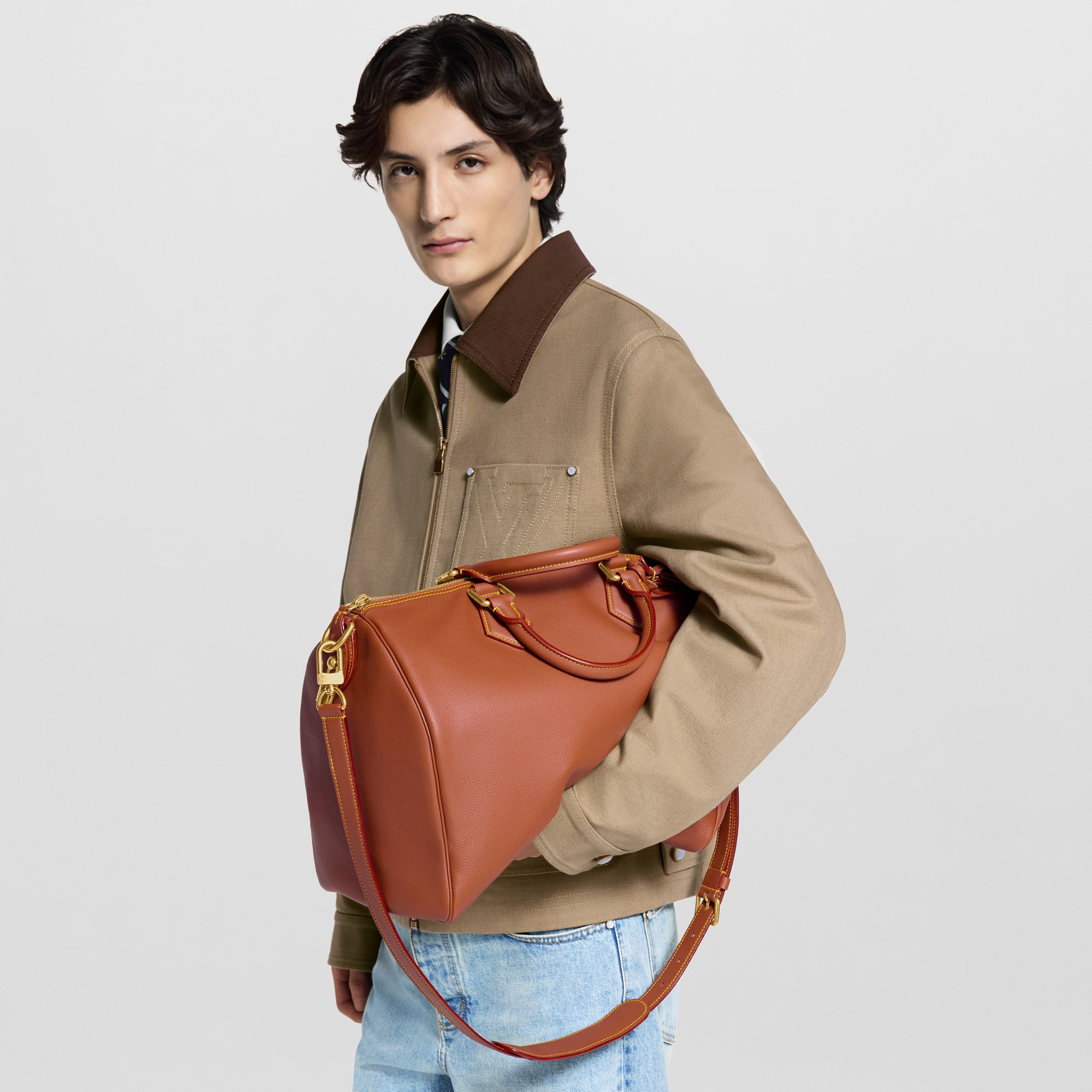 Speedy P9 40 mit Schulterriemen Andere Lederarten Les Extraordinaires Lederwaren und Reisegepäck Speedy P9 | LOUIS VUITTON (Zoom)