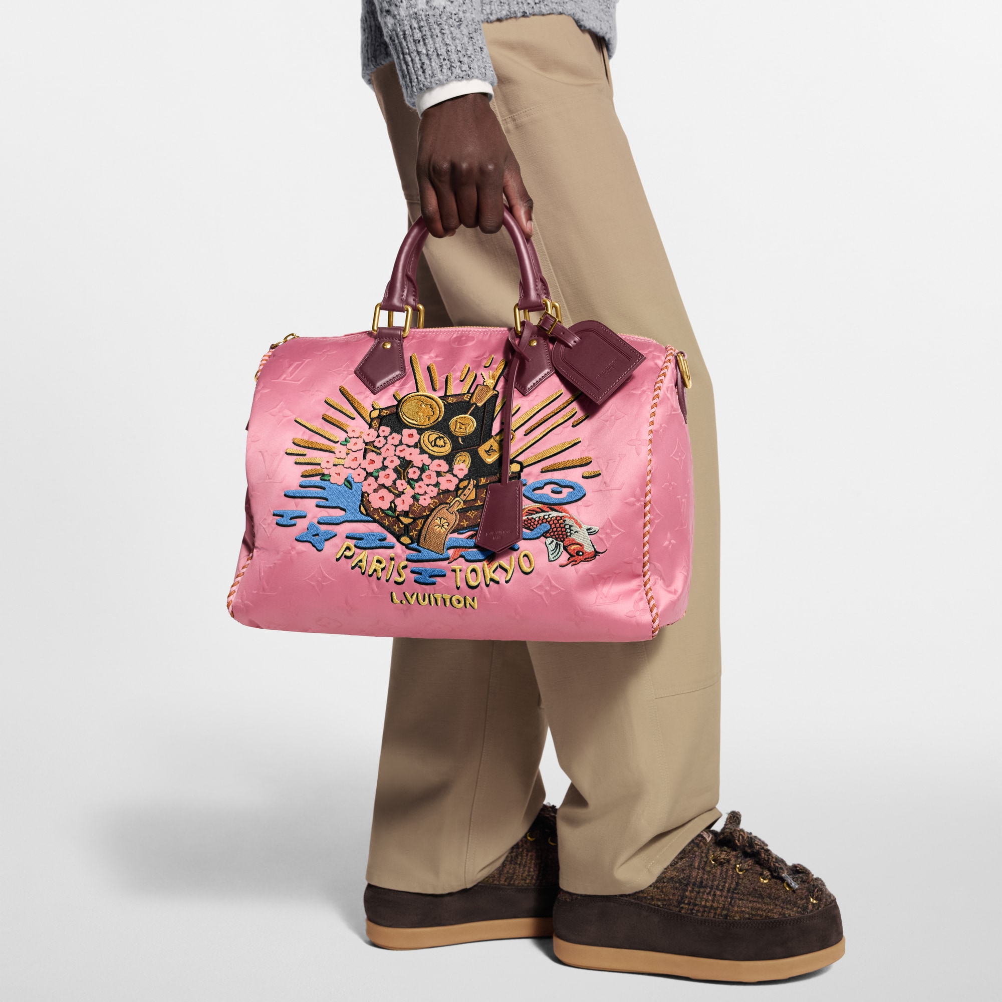 Speedy P9 40 mit Schulterriemen Weitere Monogram Canvas Varianten Herren Taschen Speedy P9 | LOUIS VUITTON (Zoom)