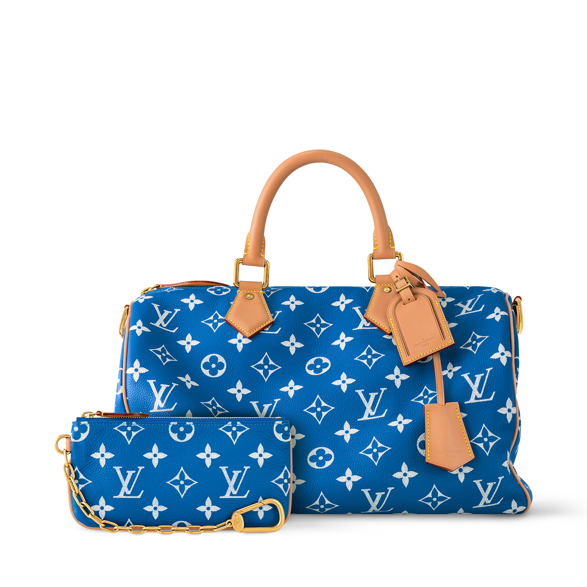 Speedy P9 40 mit Schulterriemen Autres Cuirs Monogram - Herren  