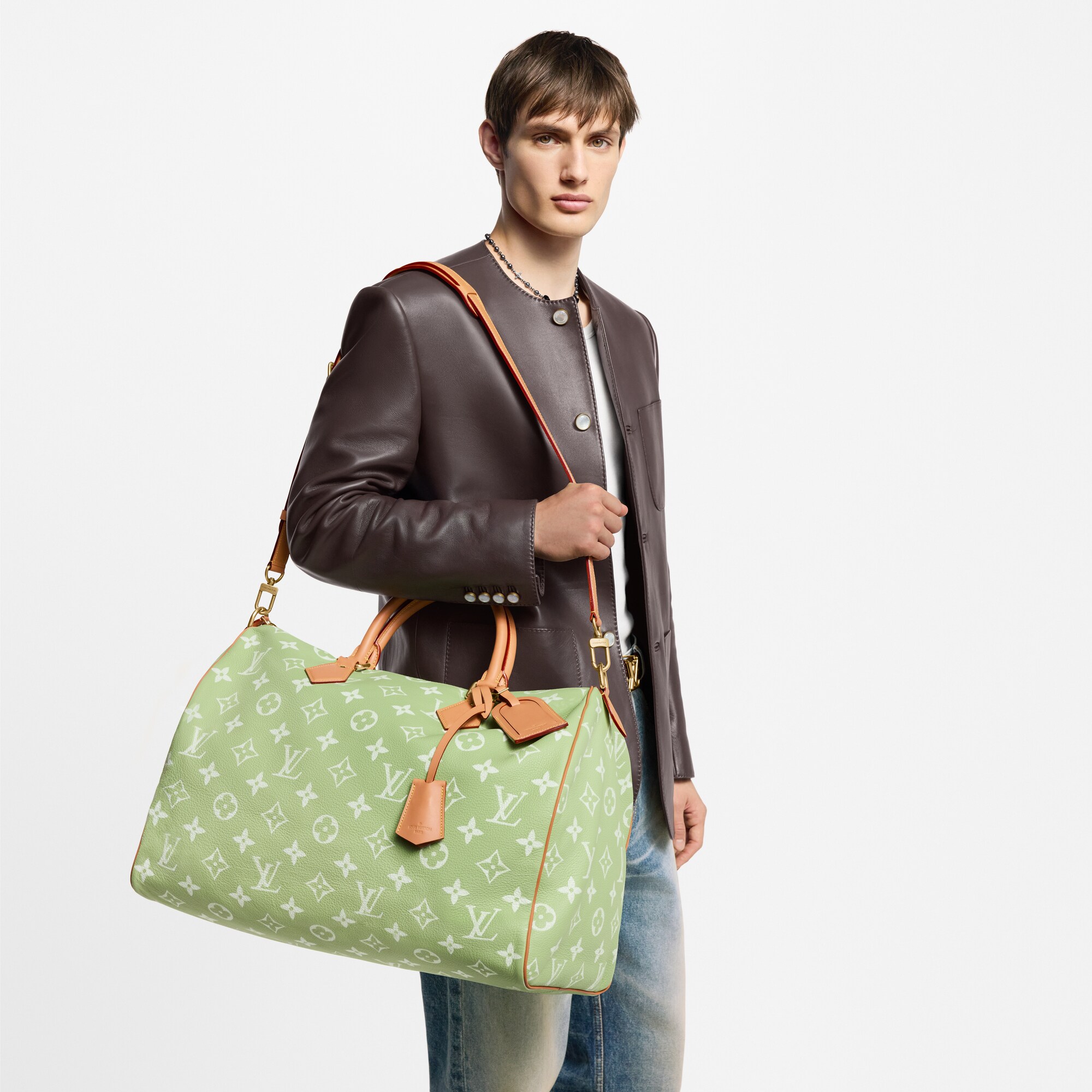 Speedy P9 50 mit Schulterriemen Autres Cuirs Monogram Les Extraordinaires Lederwaren und Reisegepäck Speedy P9 | LOUIS VUITTON (Zoom)