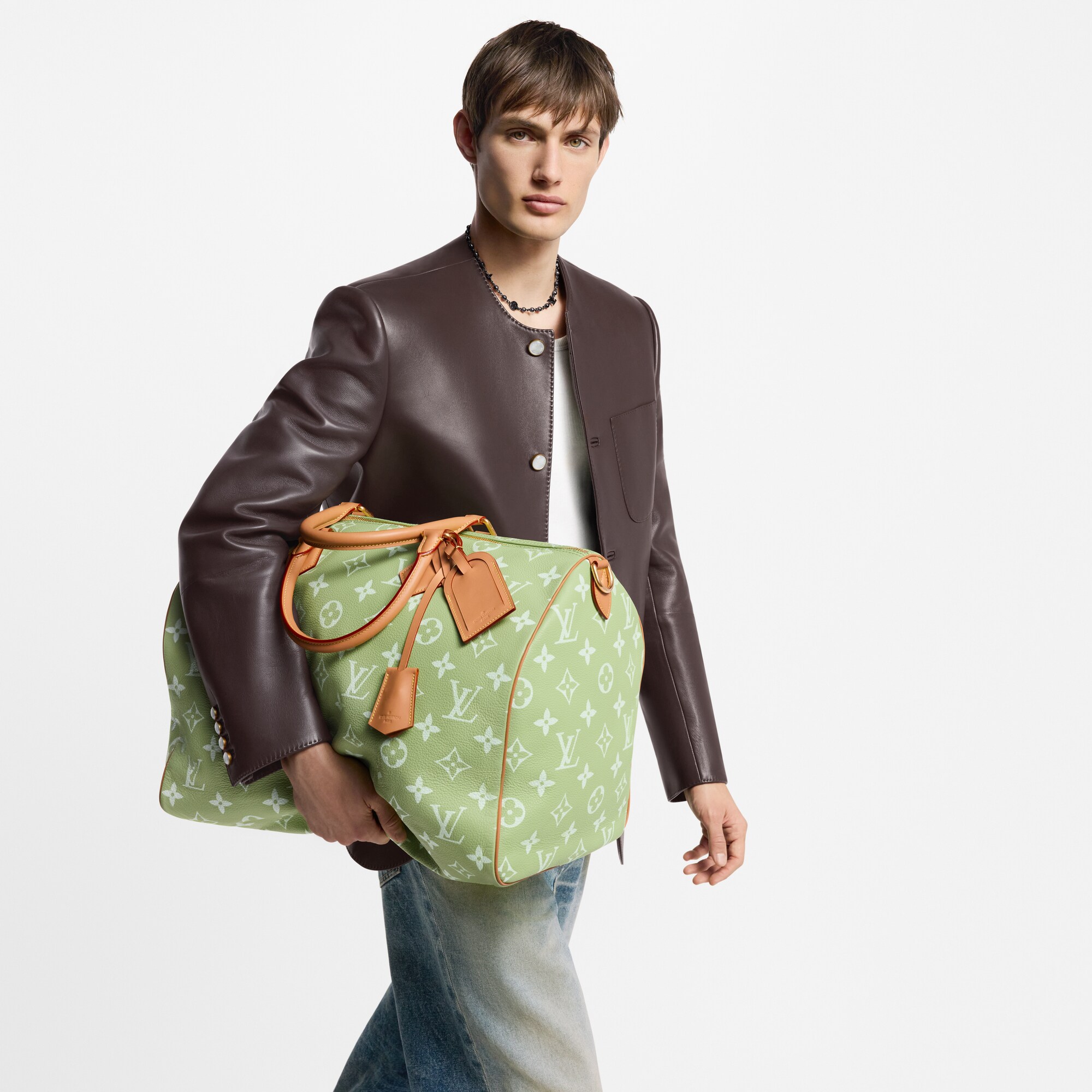 Speedy P9 50 mit Schulterriemen Autres Cuirs Monogram Les Extraordinaires Lederwaren und Reisegepäck Speedy P9 | LOUIS VUITTON (Zoom)