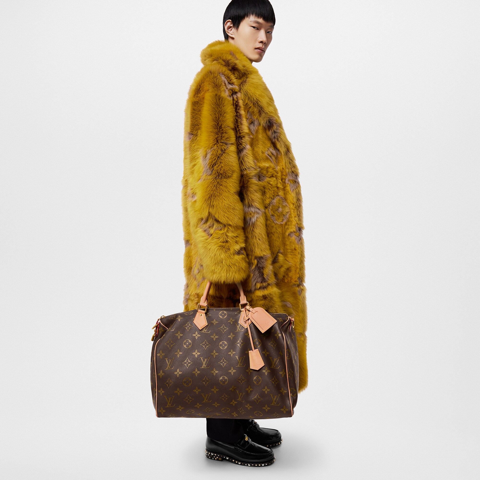 Speedy P9 50 mit Schulterriemen Autres Cuirs Monogram Les Extraordinaires Lederwaren und Reisegepäck Speedy P9 | LOUIS VUITTON (Zoom)