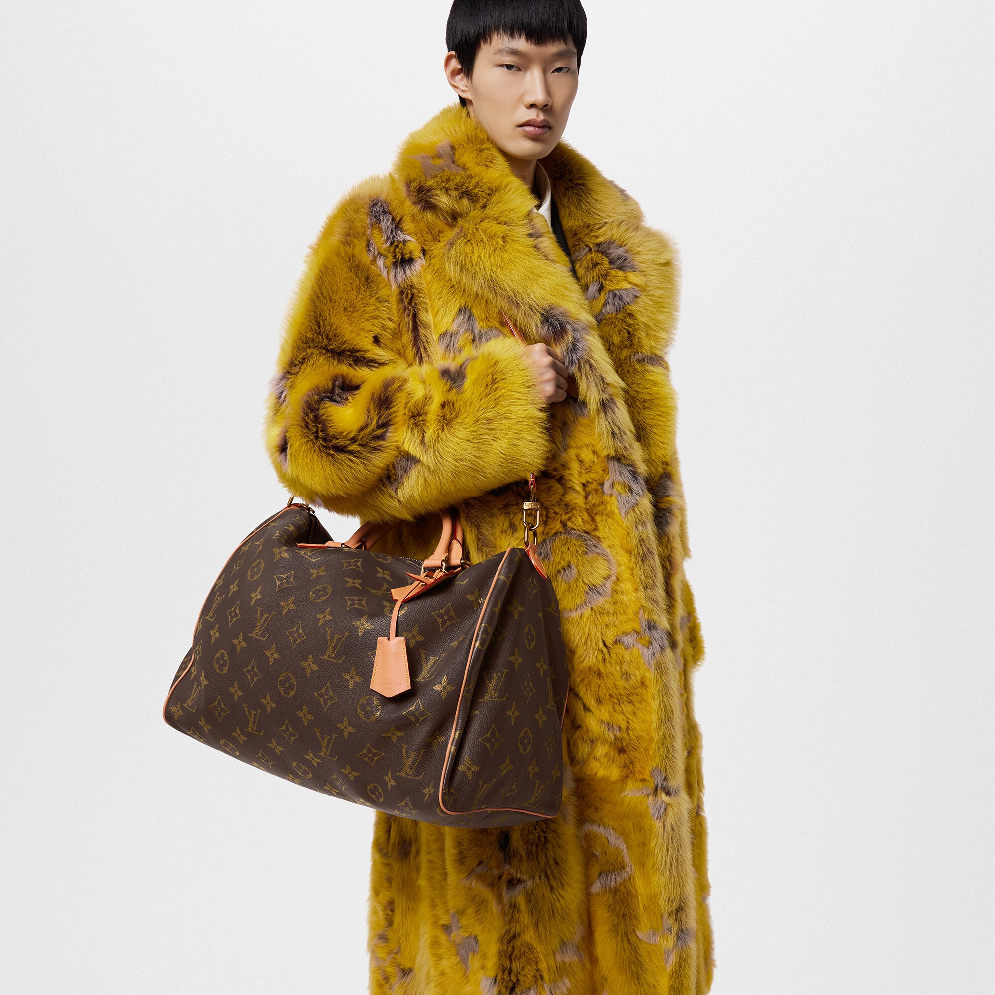 Speedy P9 50 mit Schulterriemen Autres Cuirs Monogram Les Extraordinaires Lederwaren und Reisegepäck Speedy P9 | LOUIS VUITTON (Zoom)