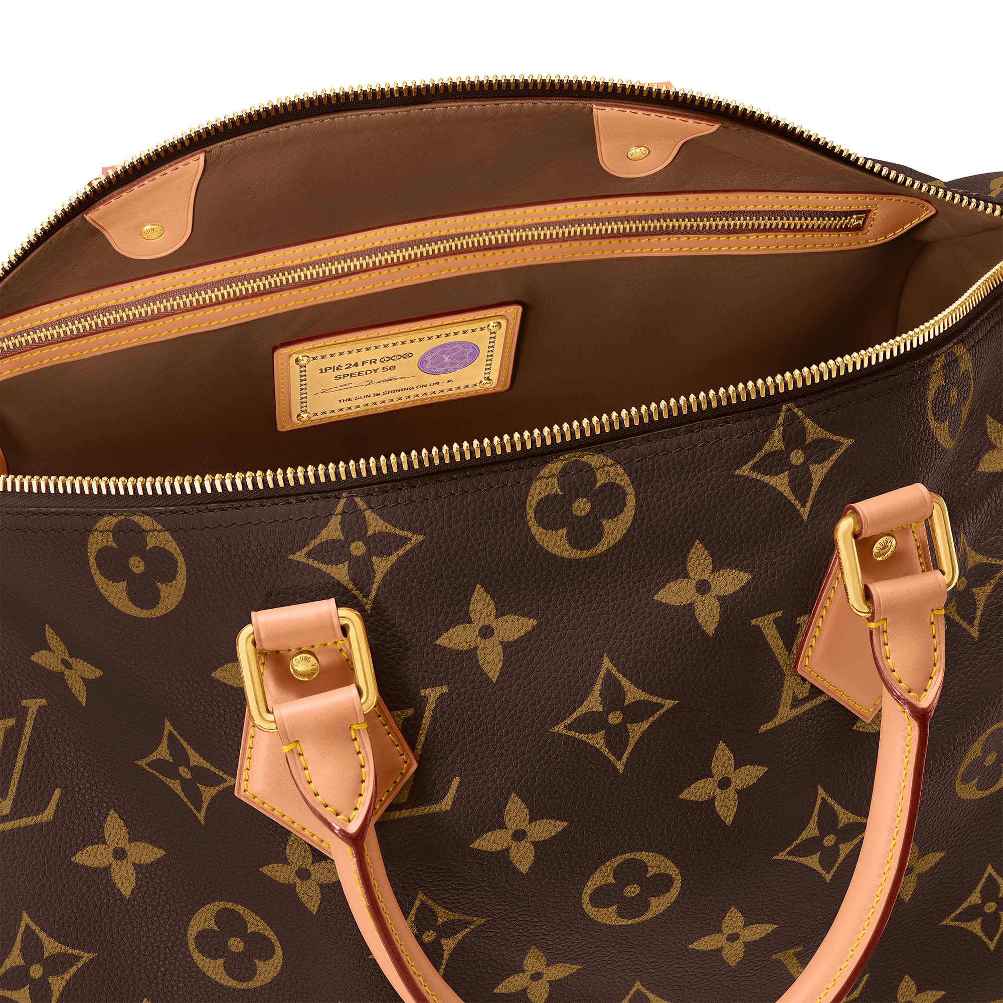 Speedy P9 50 mit Schulterriemen Autres Cuirs Monogram Les Extraordinaires Lederwaren und Reisegepäck Speedy P9 | LOUIS VUITTON (Zoom)