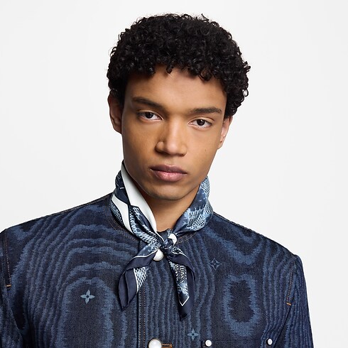 Splash Damier Silk Carré S00 Herren Accessoires Seidentücher und Bandanas | LOUIS VUITTON (Zoom)