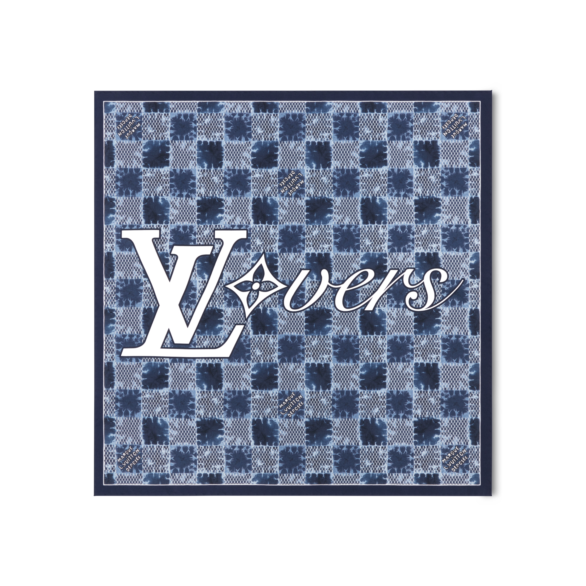 Splash Damier Silk Carré S00 Herren Accessoires Seidentücher und Bandanas | LOUIS VUITTON (Zoom)