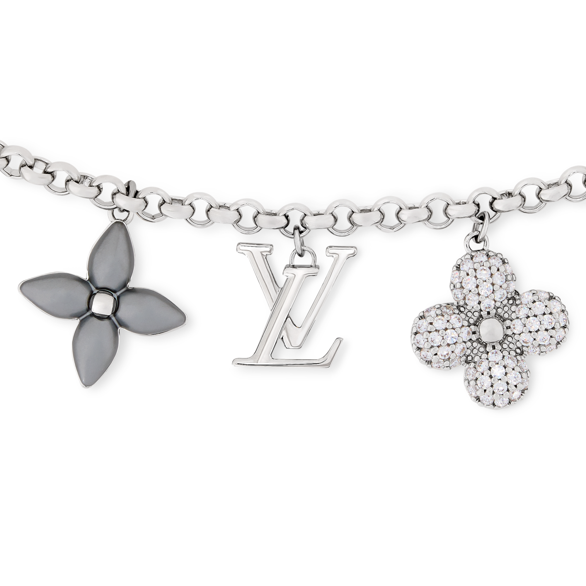 Spring Street Strass Chain Taschenschmuck S00 Damen Accessoires Schlüsselanhänger und Taschenschmuck | LOUIS VUITTON (Zoom)