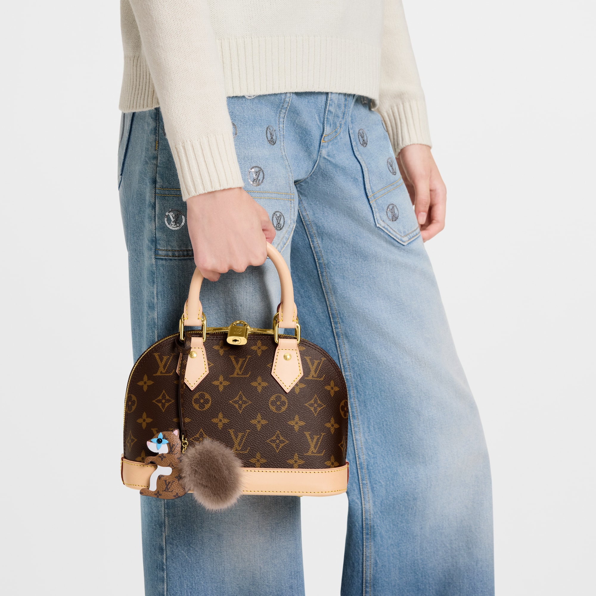 Squirrel LV Furry Friend Taschenschmuck S00 Damen Accessoires Schlüsselanhänger und Taschenschmuck | LOUIS VUITTON (Zoom)