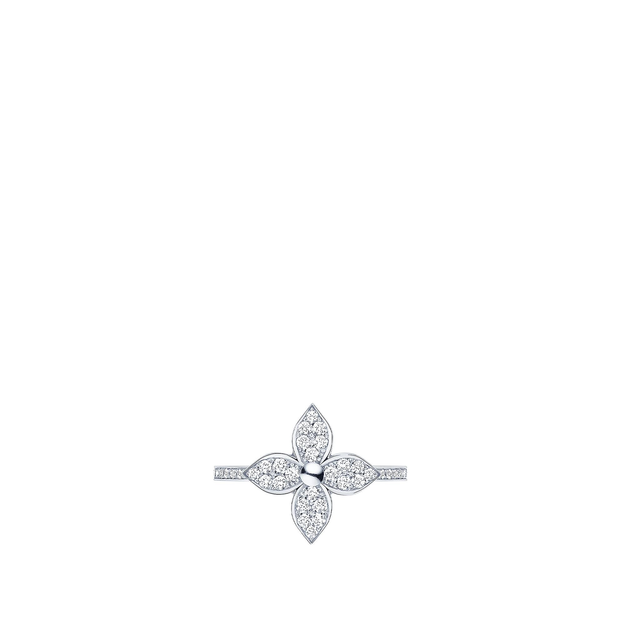 Star Blossom Ring, Weißgold und Diamanten  Schmuck Kategorien Alle Schmuckstücke | LOUIS VUITTON (Zoom)