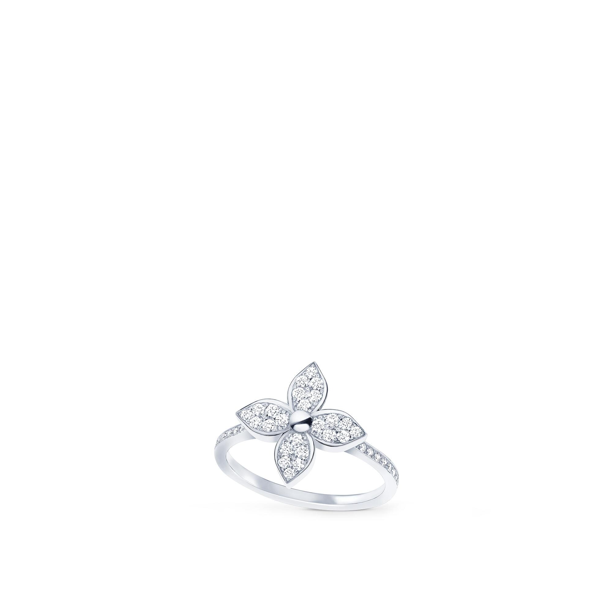 Star Blossom Ring, Weißgold und Diamanten  Schmuck Kategorien Alle Schmuckstücke | LOUIS VUITTON (Zoom)